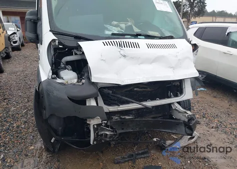 2022 Ram Promaster 2500 High Roof 159 Wb from USA, damaged, VIN 3C6LRVDG0NE123228